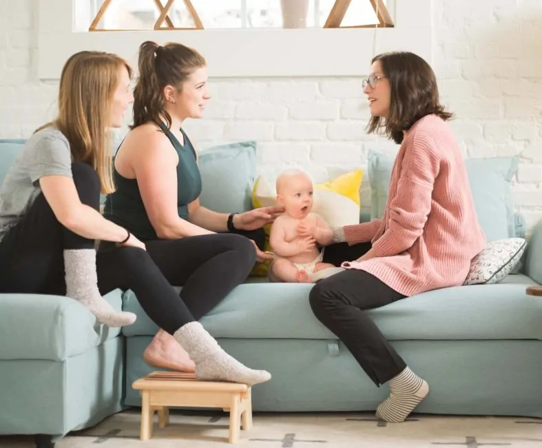Patients talking to a therapist at Taylor Physical Therapy and Wellness in Winstom Salem